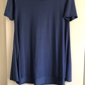 Slate blue LulaRoe Perfect Tee like new